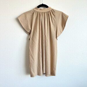 Sand Colored Ann Taylor Blouse